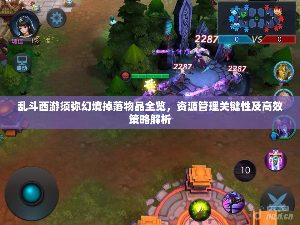 乱斗西游须弥幻境掉落物品全览，资源管理关键性及高效策略解析