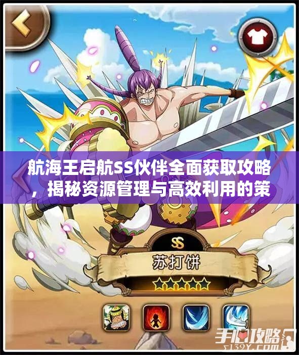 航海王启航SS伙伴全面获取攻略，揭秘资源管理与高效利用的策略艺术