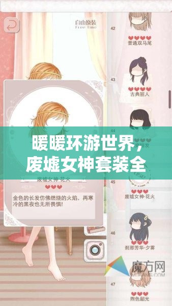 暖暖环游世界，废墟女神套装全面解析及其对资源管理策略的关键作用