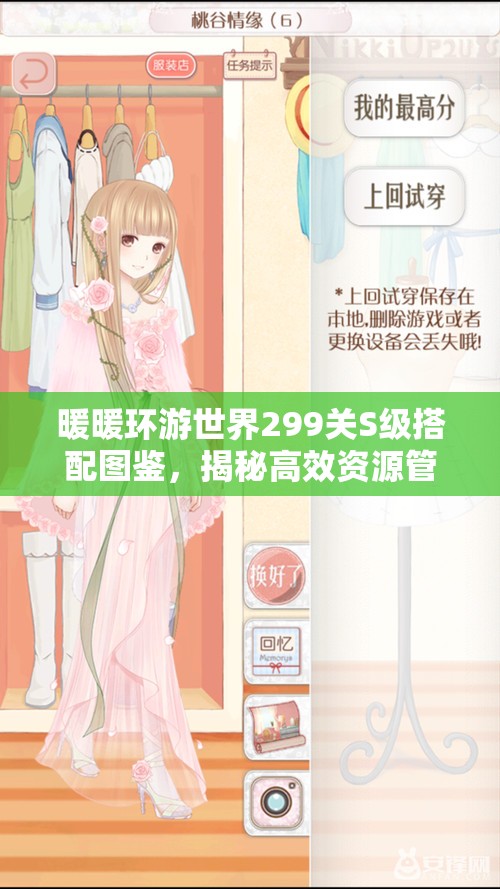 暖暖环游世界299关S级搭配图鉴，揭秘高效资源管理的艺术技巧