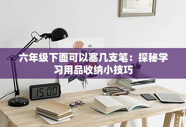 六年级下面可以塞几支笔：探秘学习用品收纳小技巧