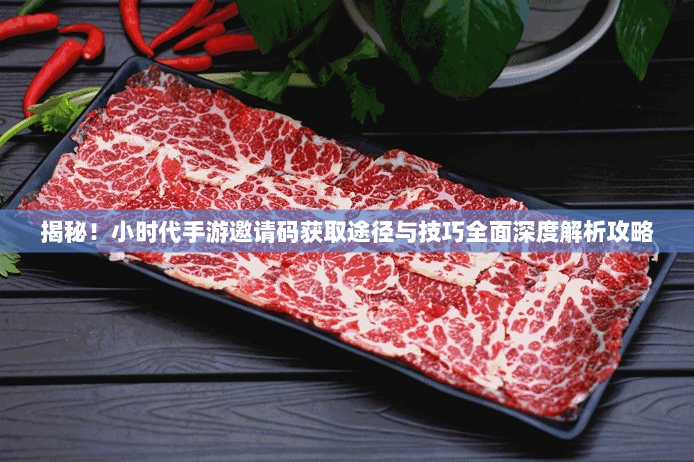 揭秘！小时代手游邀请码获取途径与技巧全面深度解析攻略
