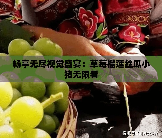 畅享无尽视觉盛宴：草莓榴莲丝瓜小猪无限看