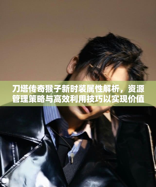 刀塔传奇猴子新时装属性解析，资源管理策略与高效利用技巧以实现价值最大化