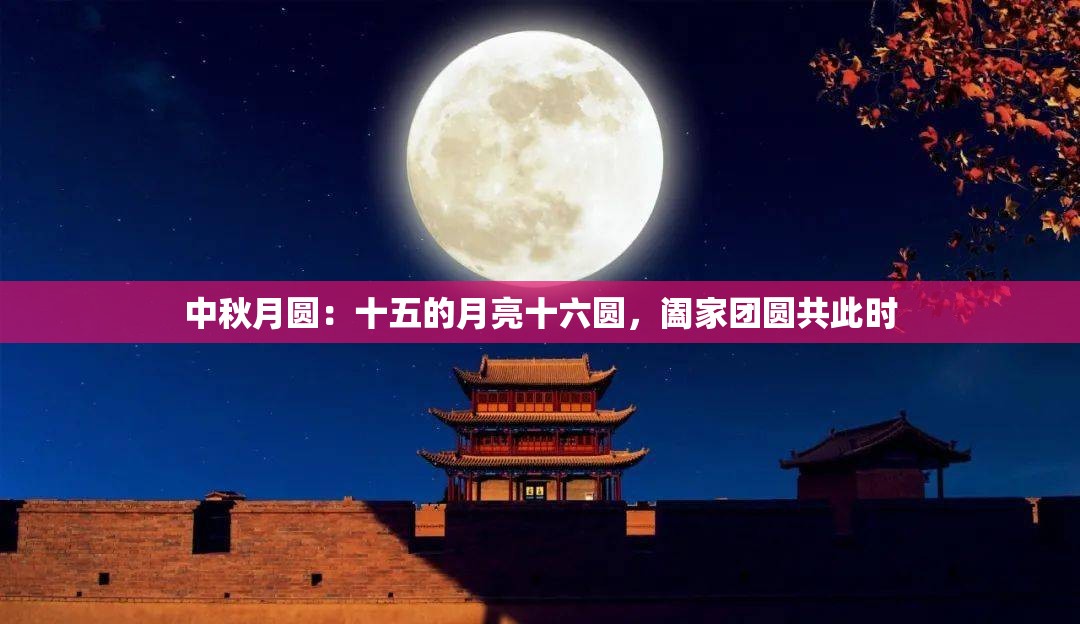 中秋月圆：十五的月亮十六圆，阖家团圆共此时