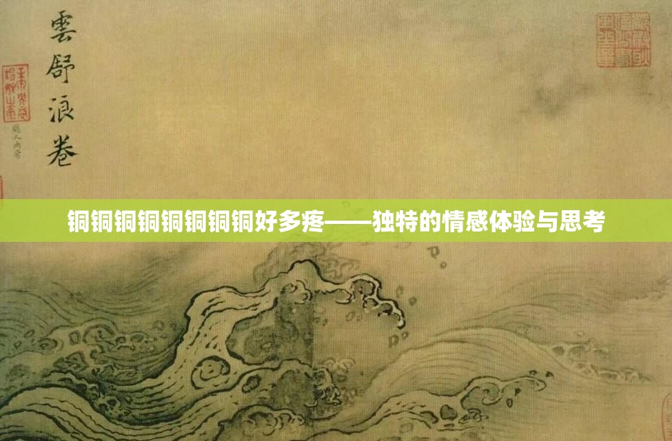 铜铜铜铜铜铜铜铜好多疼——独特的情感体验与思考