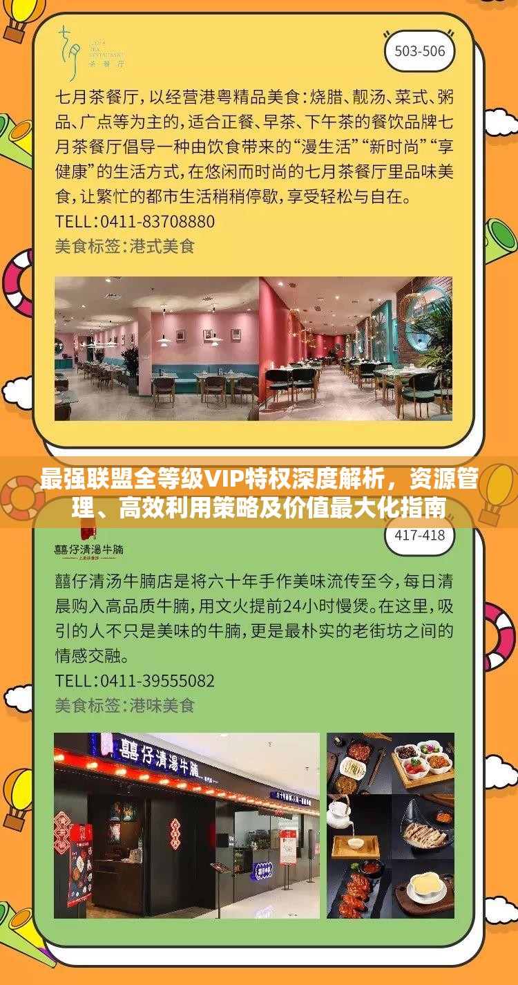 最强联盟全等级VIP特权深度解析，资源管理、高效利用策略及价值最大化指南