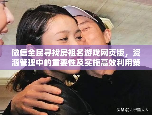 微信全民寻找房祖名游戏网页版，资源管理中的重要性及实施高效利用策略解析