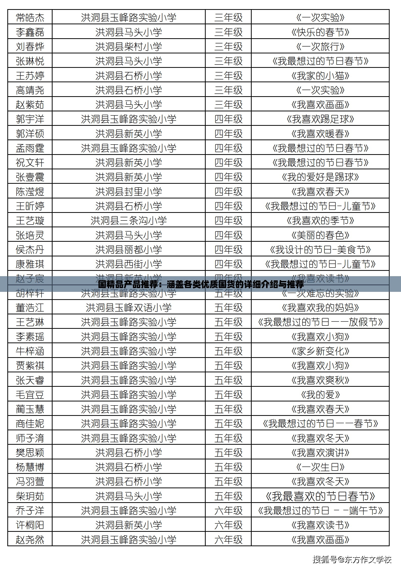 国精品产品推荐：涵盖各类优质国货的详细介绍与推荐
