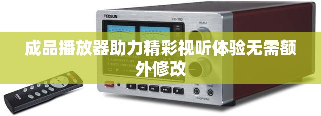 成品播放器助力精彩视听体验无需额外修改