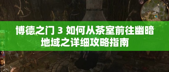 博德之门 3 如何从茶室前往幽暗地域之详细攻略指南