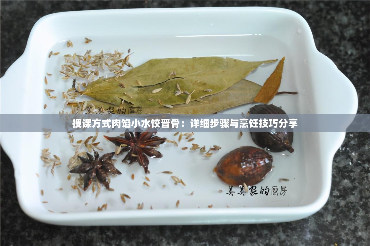 授课方式肉馅小水饺晋骨：详细步骤与烹饪技巧分享