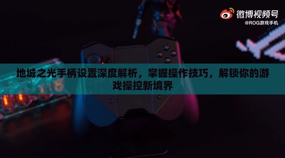 地城之光手柄设置深度解析，掌握操作技巧，解锁你的游戏操控新境界