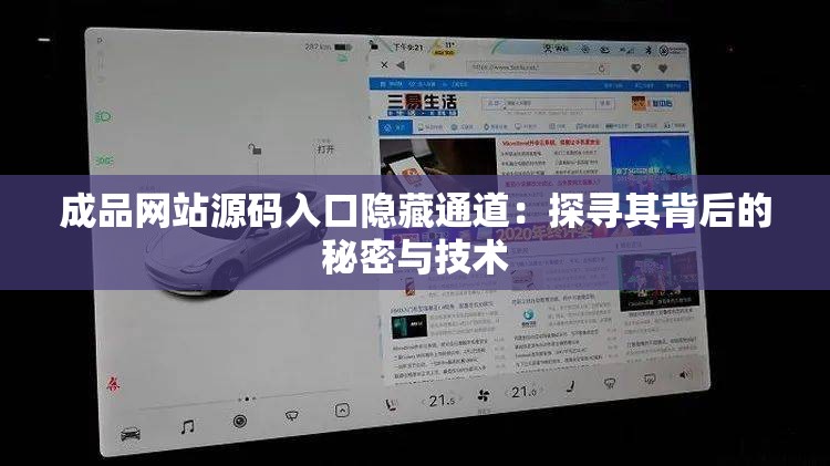 成品网站源码入口隐藏通道：探寻其背后的秘密与技术