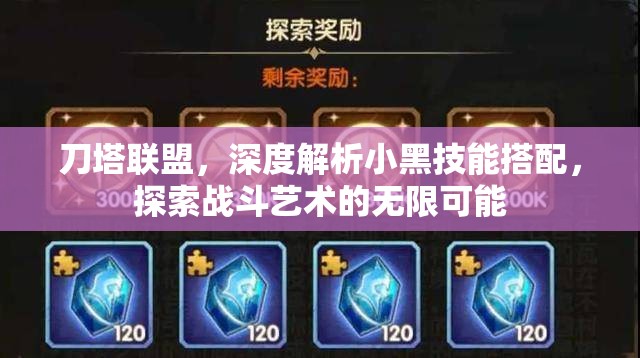 刀塔联盟，深度解析小黑技能搭配，探索战斗艺术的无限可能