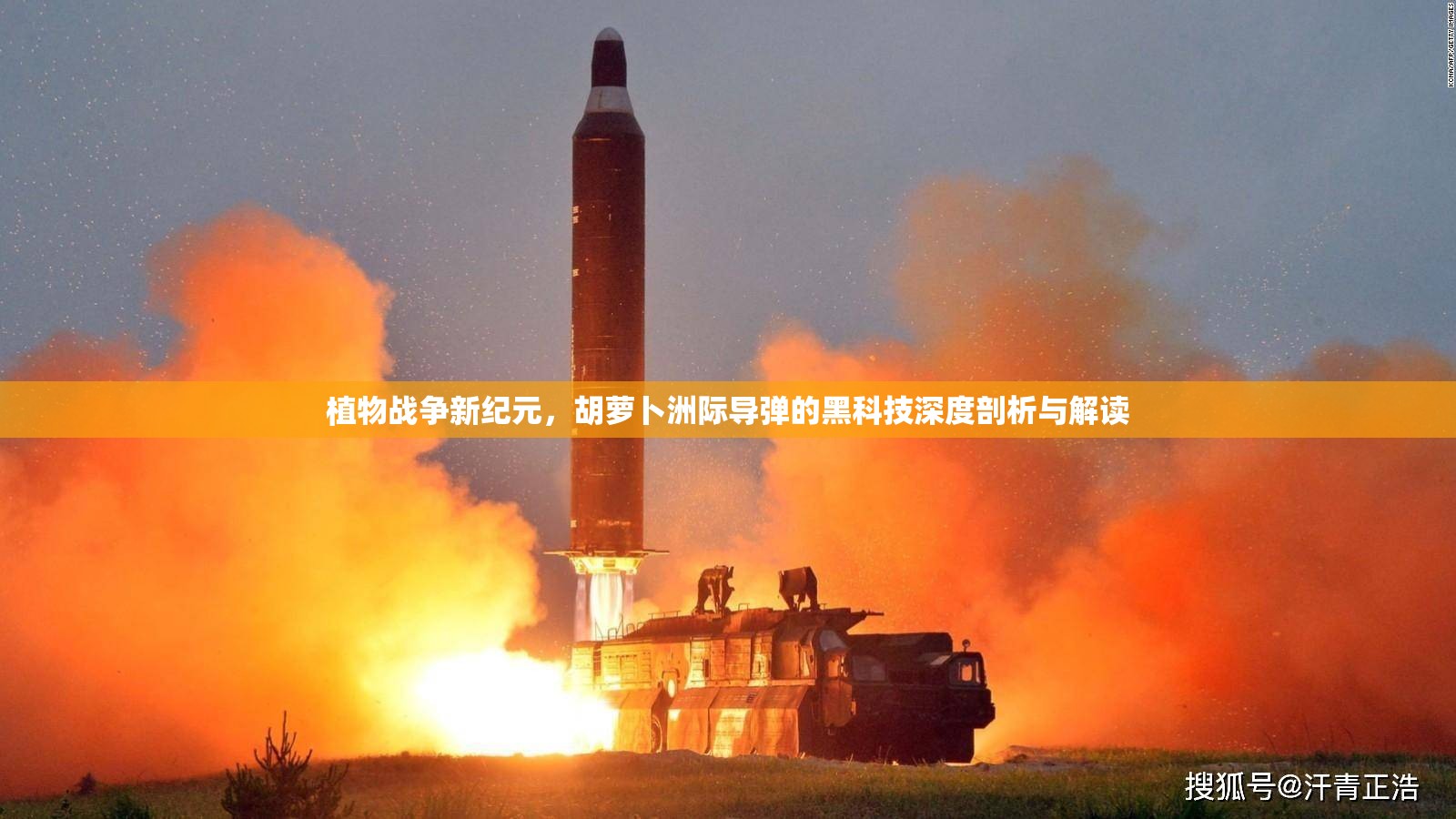 植物战争新纪元，胡萝卜洲际导弹的黑科技深度剖析与解读