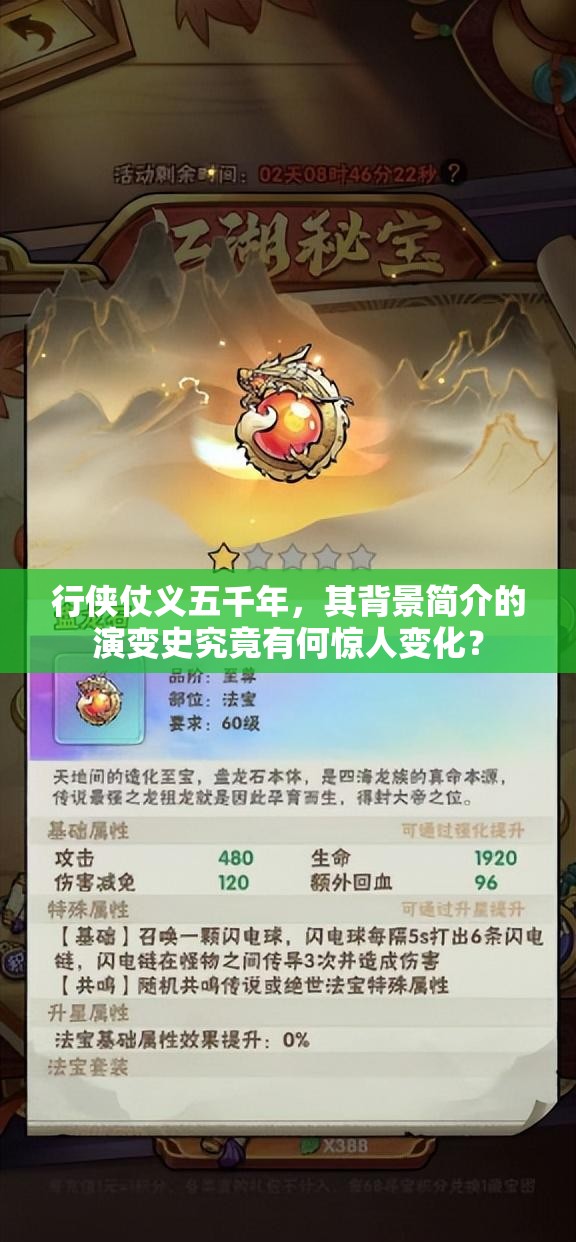 行侠仗义五千年，其背景简介的演变史究竟有何惊人变化？