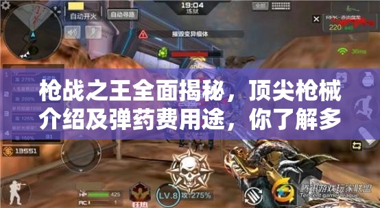 枪战之王全面揭秘，顶尖枪械介绍及弹药费用途，你了解多少？