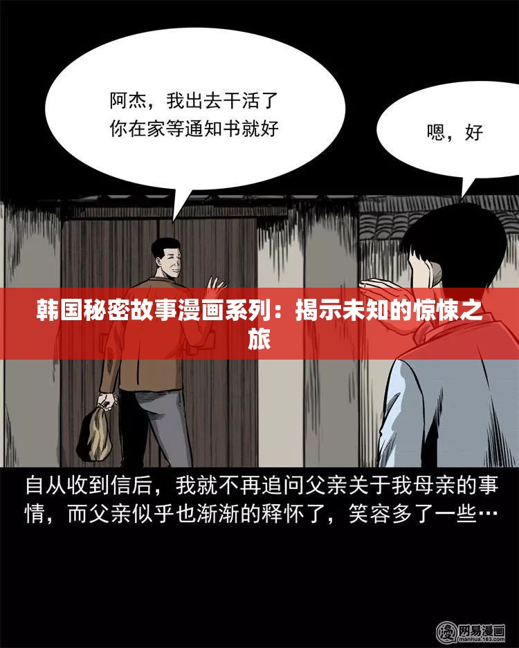 韩国秘密故事漫画系列：揭示未知的惊悚之旅