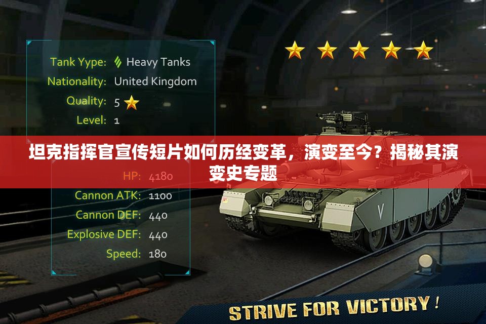 坦克指挥官宣传短片如何历经变革，演变至今？揭秘其演变史专题