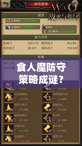 食人魔防守策略成谜？全面解析食人魔属性图鉴揭秘答案