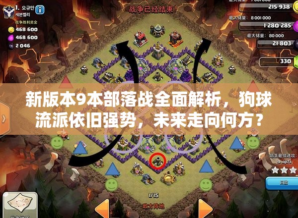 新版本9本部落战全面解析，狗球流派依旧强势，未来走向何方？