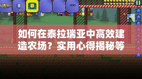 如何在泰拉瑞亚中高效建造农场？实用心得揭秘等你来探！