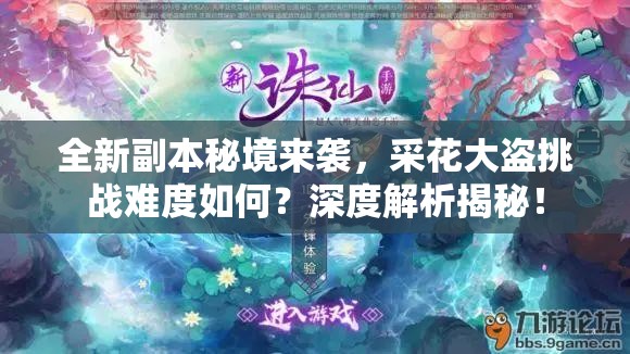 全新副本秘境来袭，采花大盗挑战难度如何？深度解析揭秘！