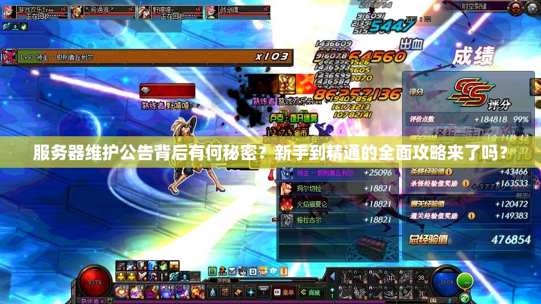 服务器维护公告背后有何秘密？新手到精通的全面攻略来了吗？