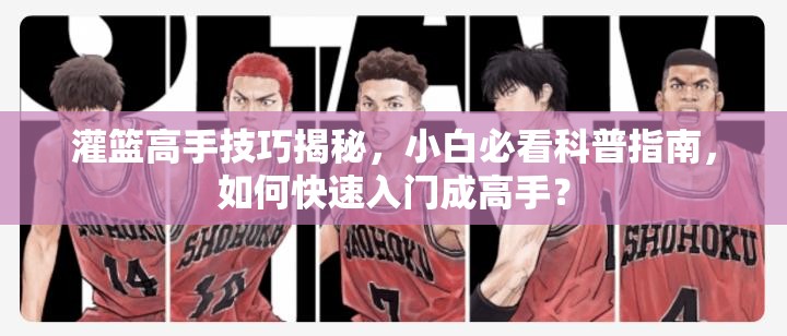 灌篮高手技巧揭秘，小白必看科普指南，如何快速入门成高手？