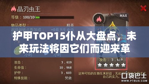 护甲TOP15仆从大盘点，未来玩法将因它们而迎来革命性变革？