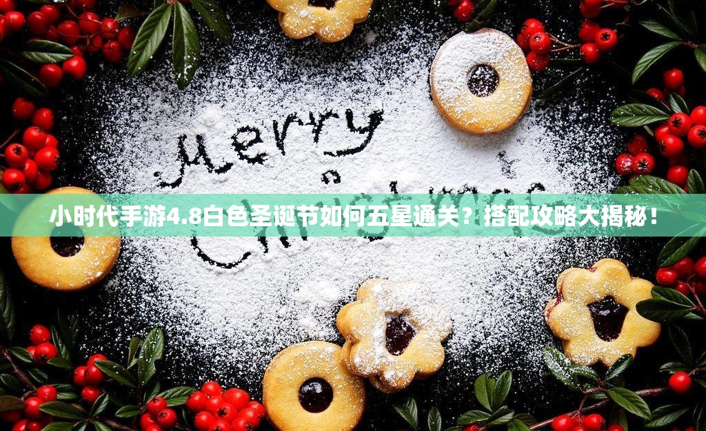 小时代手游4.8白色圣诞节如何五星通关？搭配攻略大揭秘！