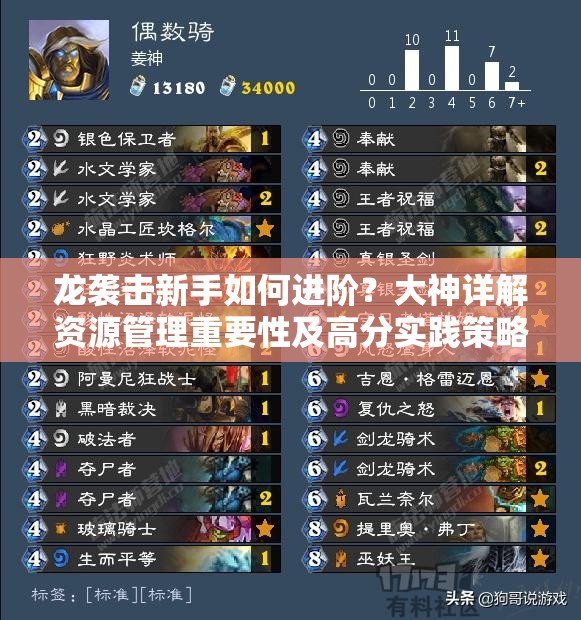 龙袭击新手如何进阶？大神详解资源管理重要性及高分实践策略