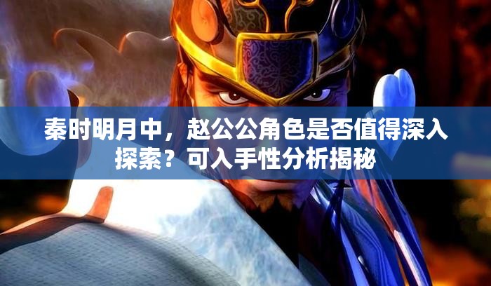 秦时明月中，赵公公角色是否值得深入探索？可入手性分析揭秘