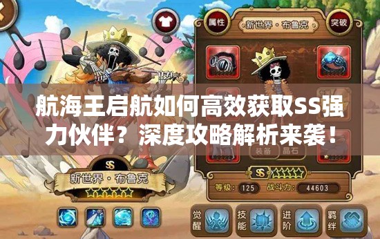 航海王启航如何高效获取SS强力伙伴？深度攻略解析来袭！